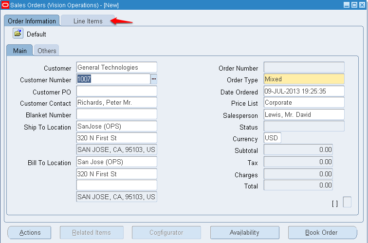 back to back order process in oracle apps