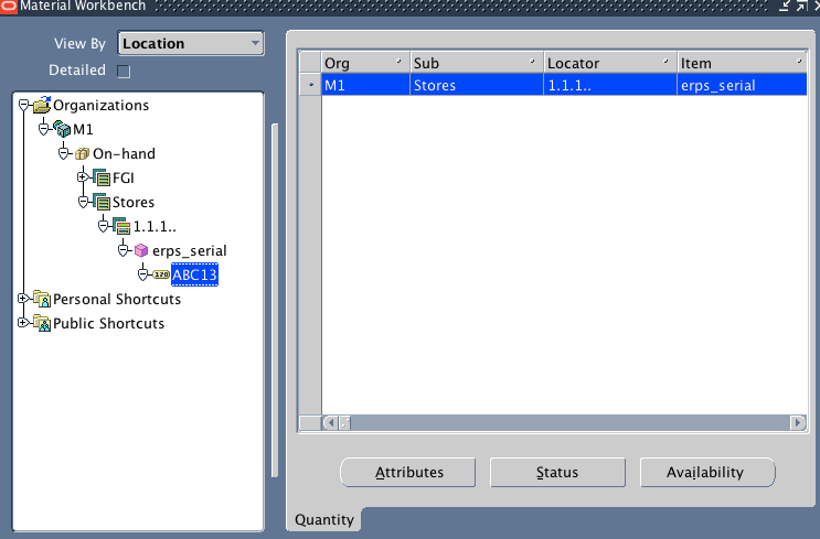 Oracle Sub inventory Transfer