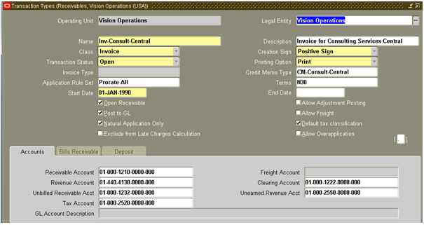 How To Create Invoice In Oracle Apps