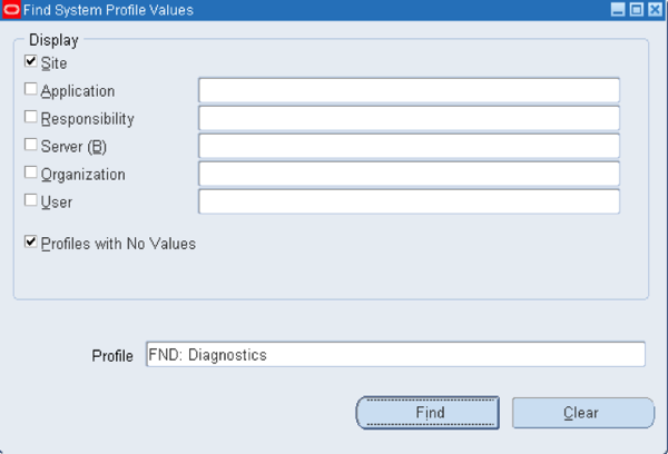 OAF FND Diagnostics