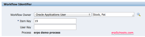 Run oracle workflow from workflow administrator